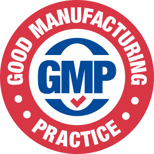 Memocept quality badges highlighting GMP manufacturing, FDA approval, 100% natural ingredients, foreign and domestic USA ingredients, and GMO-free standards.