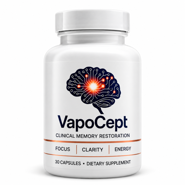 VapoCept natural brain health supplement with L-Arginine, L-Citrulline, Niacin, Calcium and Beta-Alanine