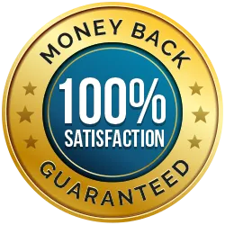money back 100% satisfaction